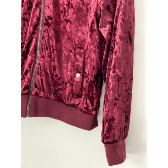 Ashley Outwear 26 International Velvet Full Zip Bomber Jacket Size XL NEW - Picture 5 of 16